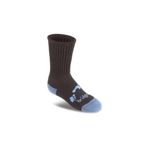 Ponožky Bridgedale WoolFusion Trekker Junior 845 black L (1-3)
